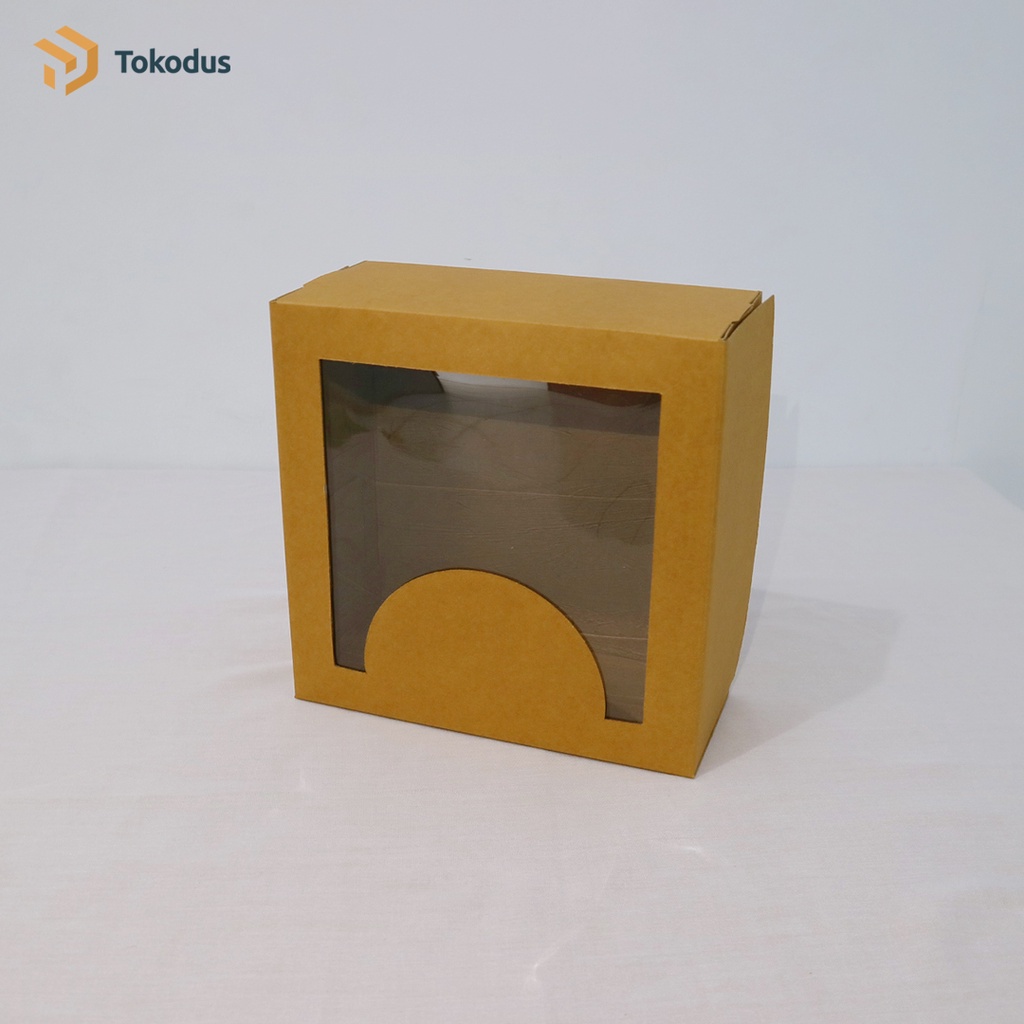 

Kardus Kue 22x22x9 cm Kardus Makanan/Kotak Kue/Kardus Mika - Tokodus Bandung