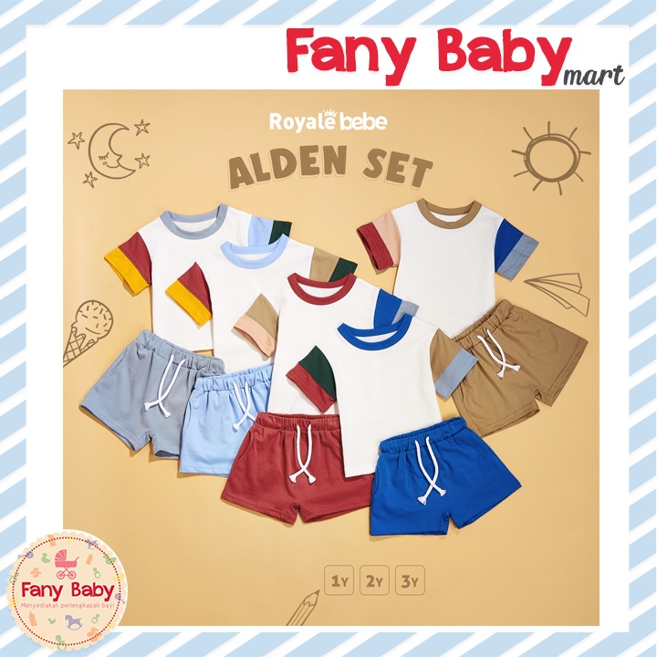 ROYALE BEBE ALDEN SET - SETELAN ANAK