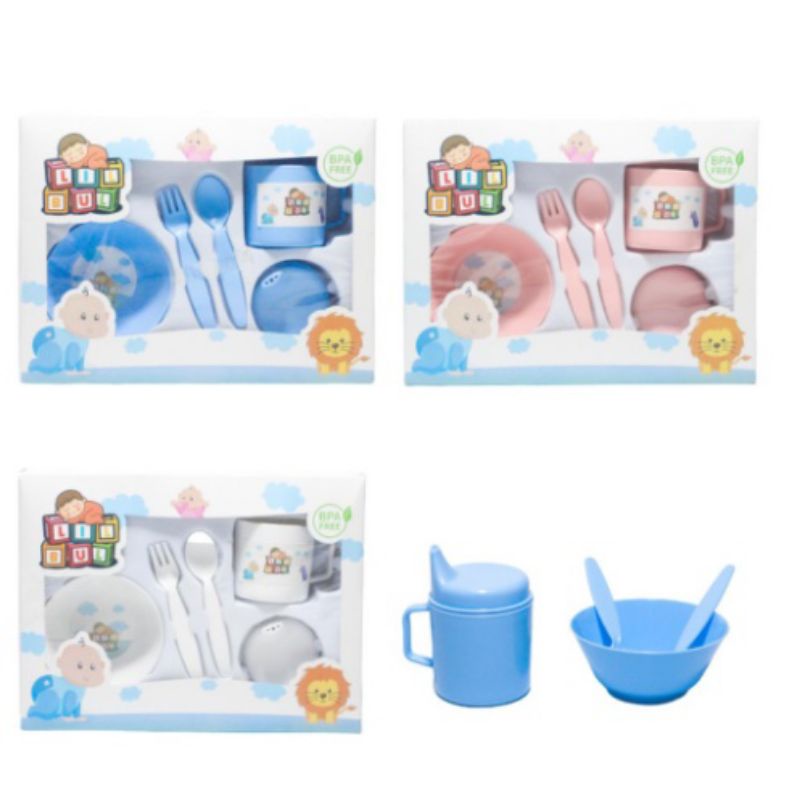 NIA FEEDING SET BABY BESAR/SEDANG /KECIL/ALAT MAKAN BABY