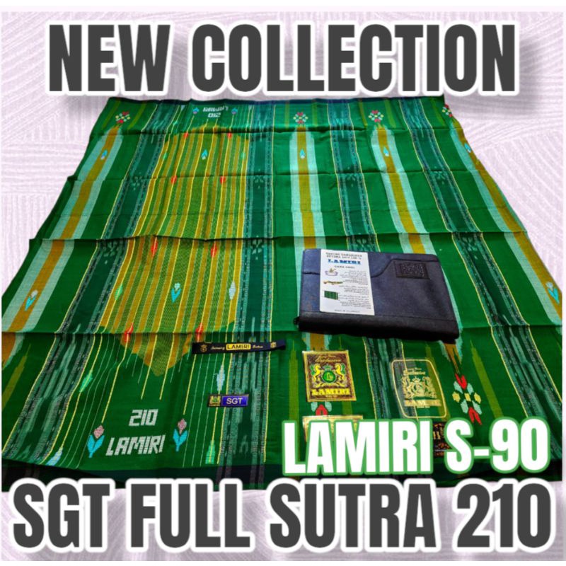 SARUNG LAMIRI SGT S90 SUTRA 210 MOTIF FULL SONGKET TIMBUL TERMURAH