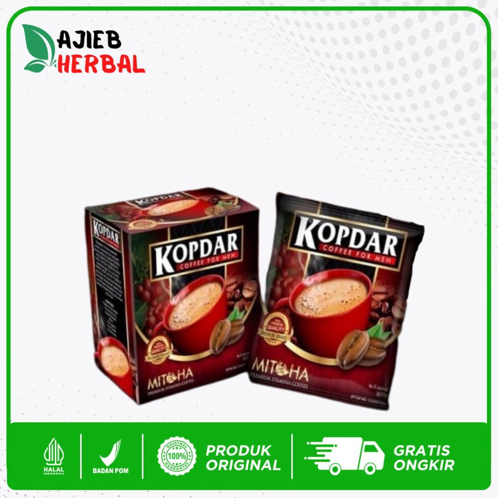 

KOPI KOPDAR isi 5 sachet Original