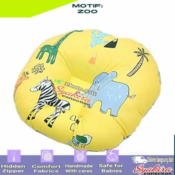 Sofa Bed Bayi - Bantal Sofa Baby - Kasur Bayi - Kuning