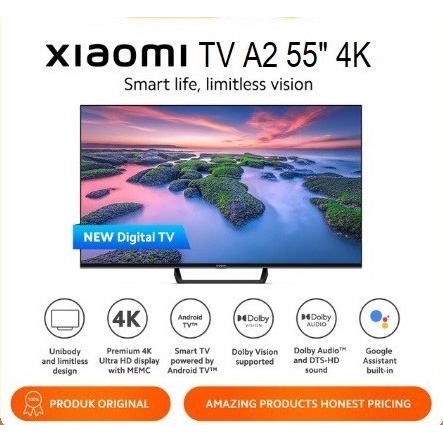 LED XIAOMI 55A2 (ANDROID TV) DIGITAL TV