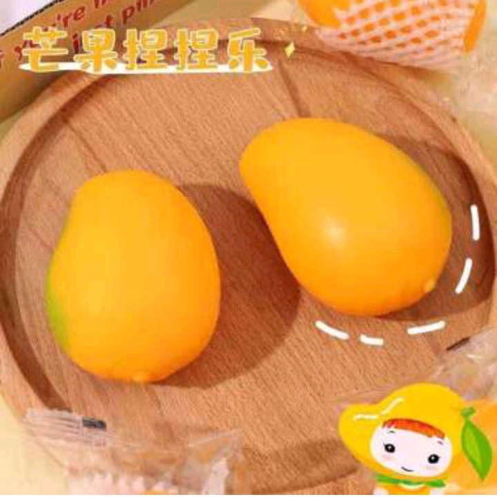 Promo Mesh Squishy Manggo/Mainan Anak Squishy Mangga