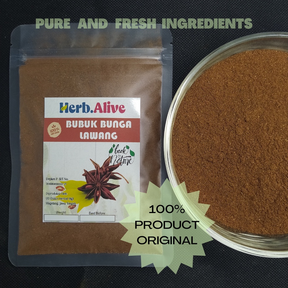 

BUNGA LAWANG BUBUK / BUNGA LAWANG SERBUK / PEKAK 1KG