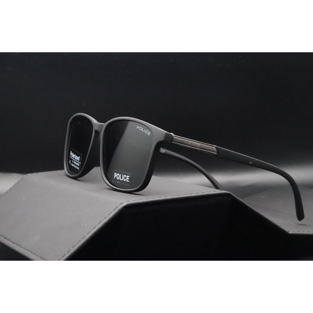 Best Seller Grosir Kacamata Hitam / Sunglass Police 1216 Lensa Polarized Original Fullset