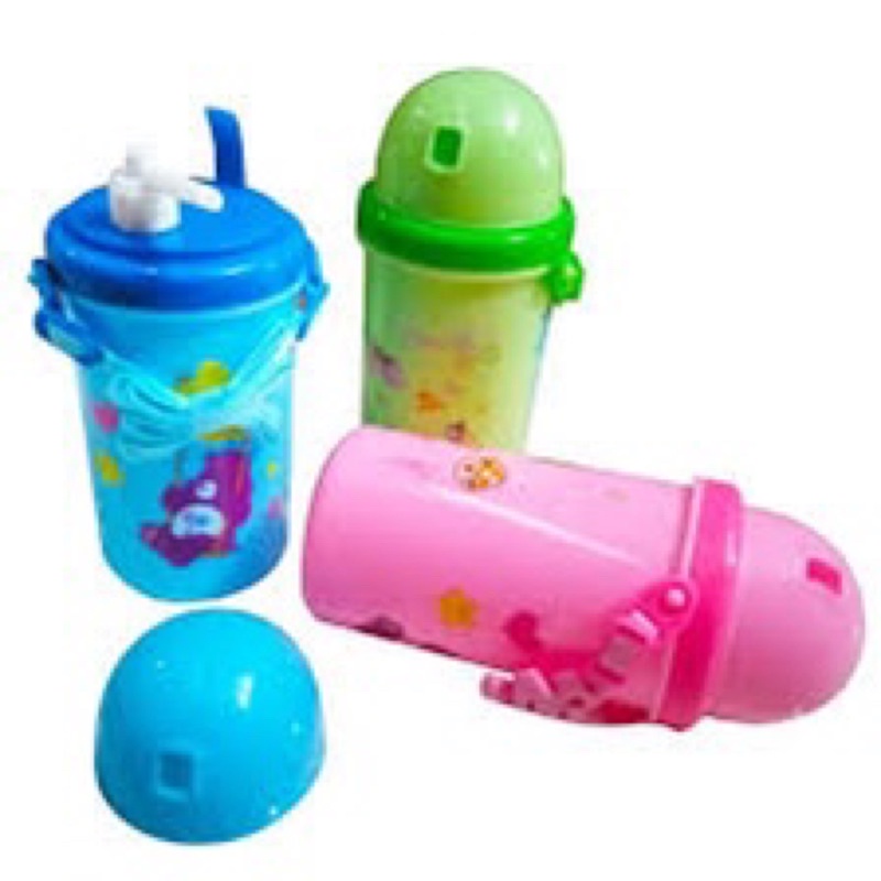 botol minum sanata ss 717L/ botol minum anak/ botol minum tali gantung/ sedotan