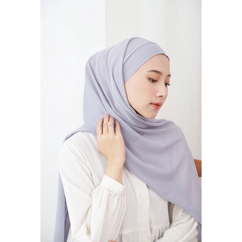 PASHMINA JILBAB KUDUNG  MELAYU WANITA PREMIUM IMPORT TALI BELAKANG LEMBUT MURAH ELEGAN