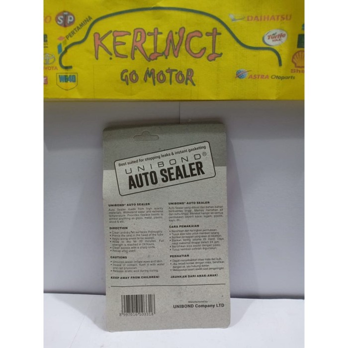 UNIBOND AUTO SEALER - AUTO SEALER UNIBOND KECIL