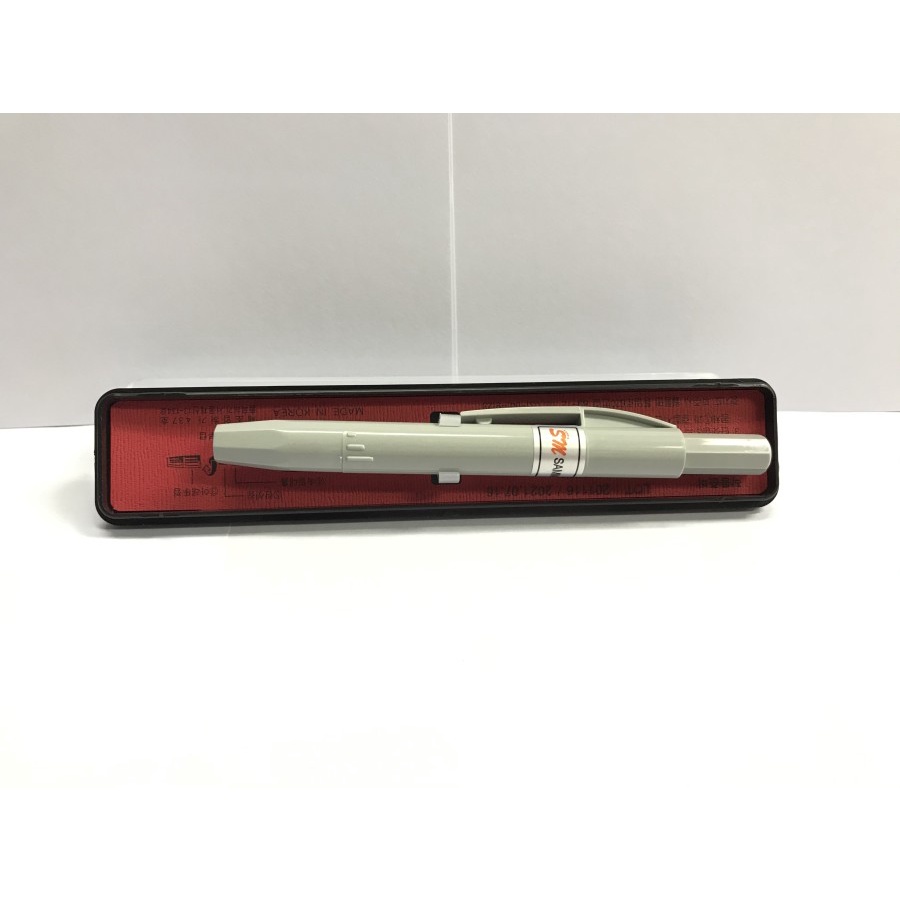 Lancing Plastik Sammora Auto Klik / Pena Bekam Sammora Plastik / SM-128 Lancing Device Plastic Korea