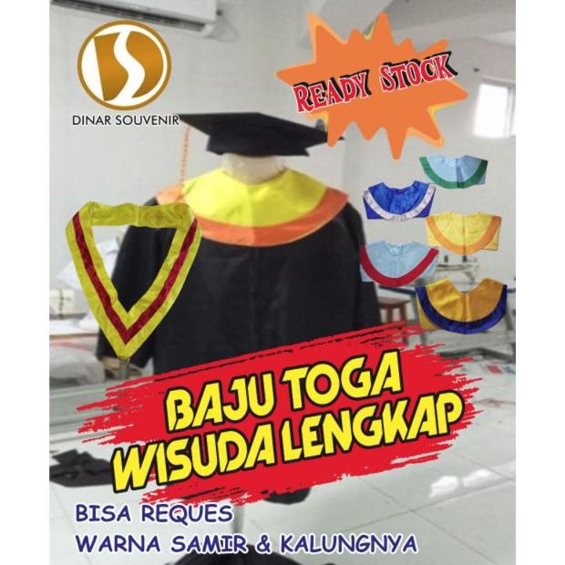 BAJU TOGA WISUDA ANAK LENGKAP