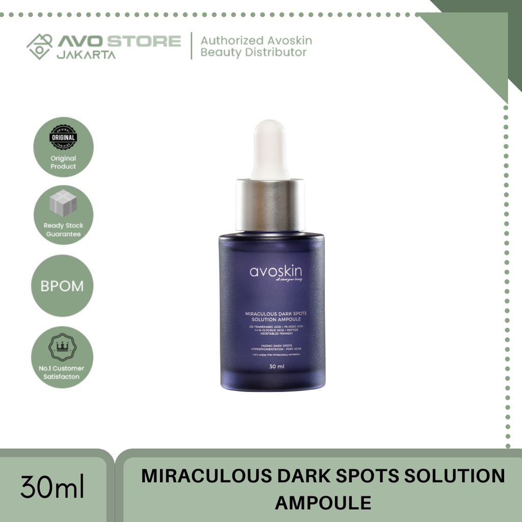 Avoskin Miraculous Dark Spots Solution Ampoule 30ml