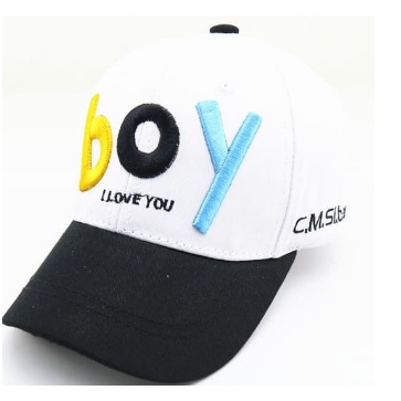 Topi Baseball Kombinasi Anak Laki Terbaru Boordir BOY Bahan Drill Nyaman Dipakai Cocok Untuk Anak Usia 2-8 Tahun