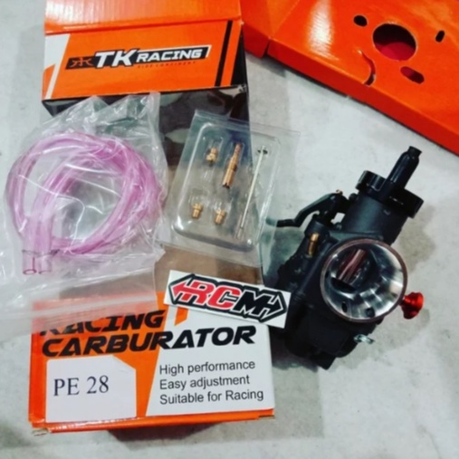 KARBURATOR CARBU KARBU CARBURETOR PE28 PE 28 ORI ORIGINAL TK RACING ASLI