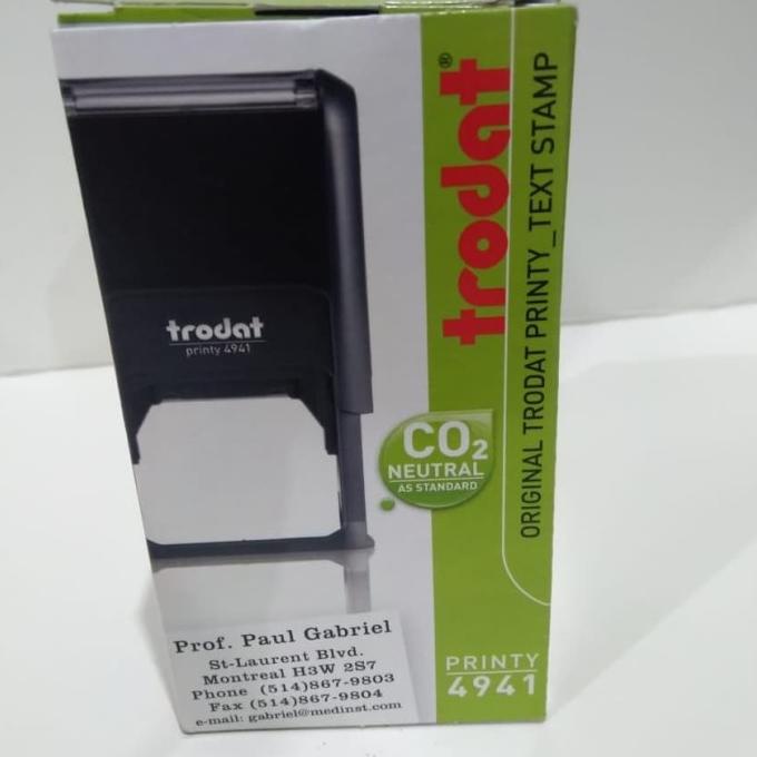 

stempel trodat 4941