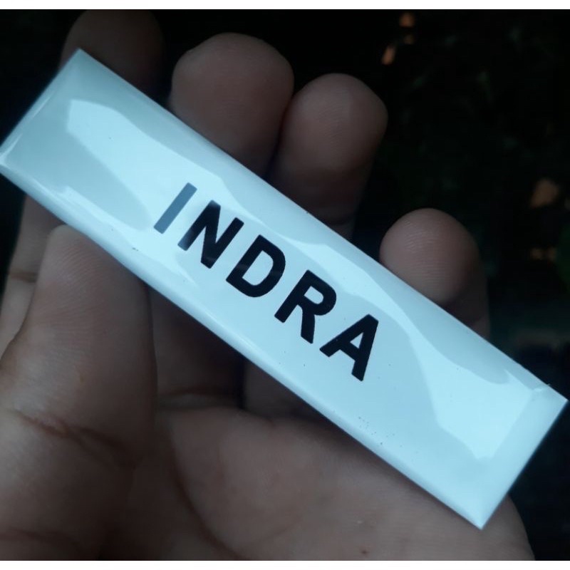 PAPAN nama dada akrilik resin/ PAPAN NAMA MAKASSAR / Name tag/nama dada/nametag/papan nama dada Toko oxi