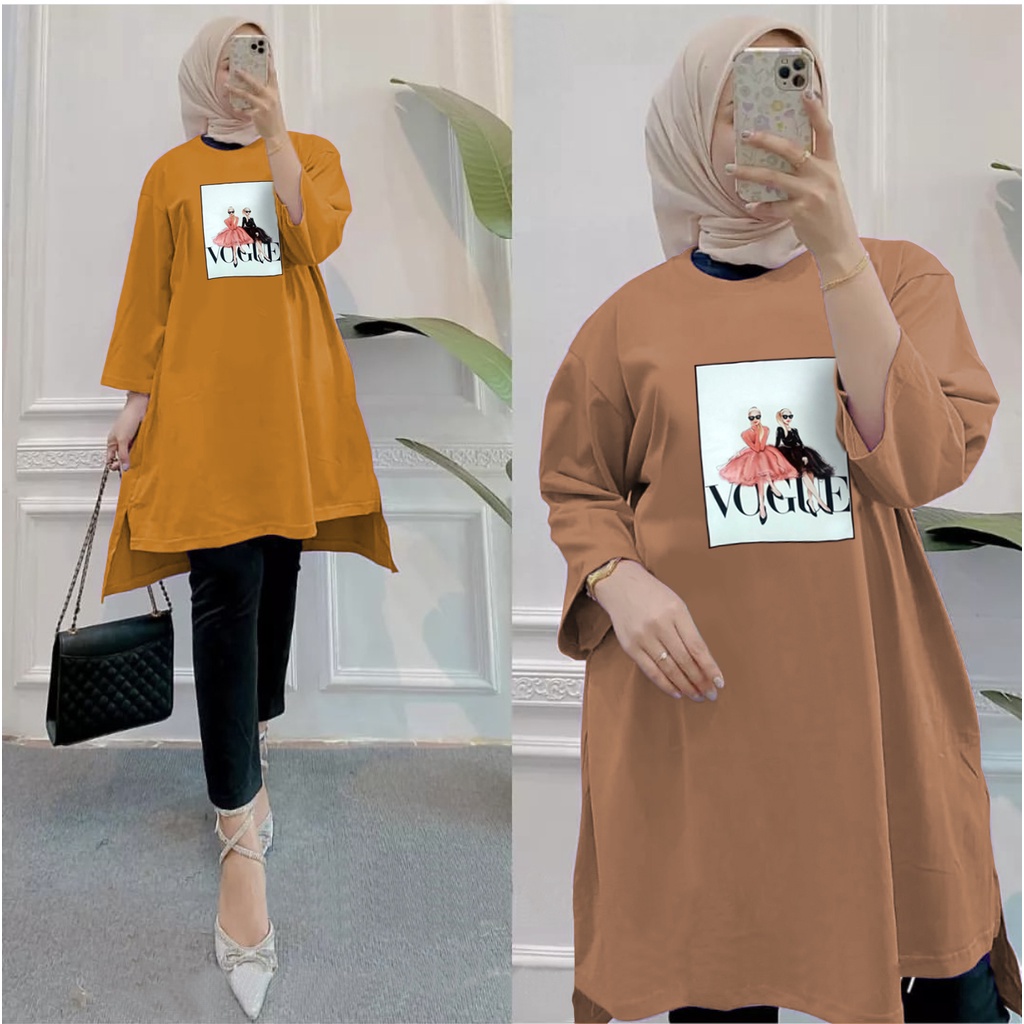 GR TUNIK OVERSIZE BASIC KAOS JUMBO GAMBAR PRINT DTF LEMBUT (BUKAN SABLON) TUNIK BABYTERRY SR04