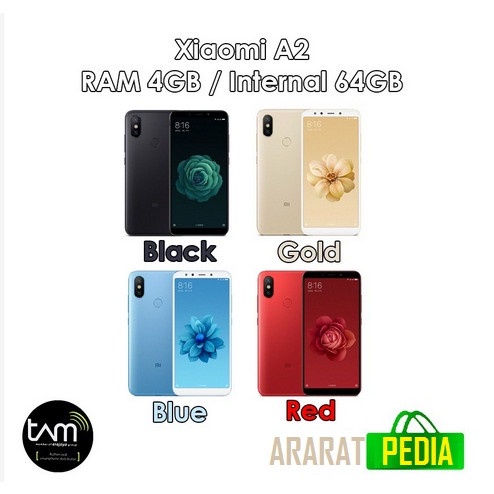 {SuheStore} Xiaomi Mi A2 - RAM 4GB ROM 64GB 4/64 - Gold  TAM Diskon