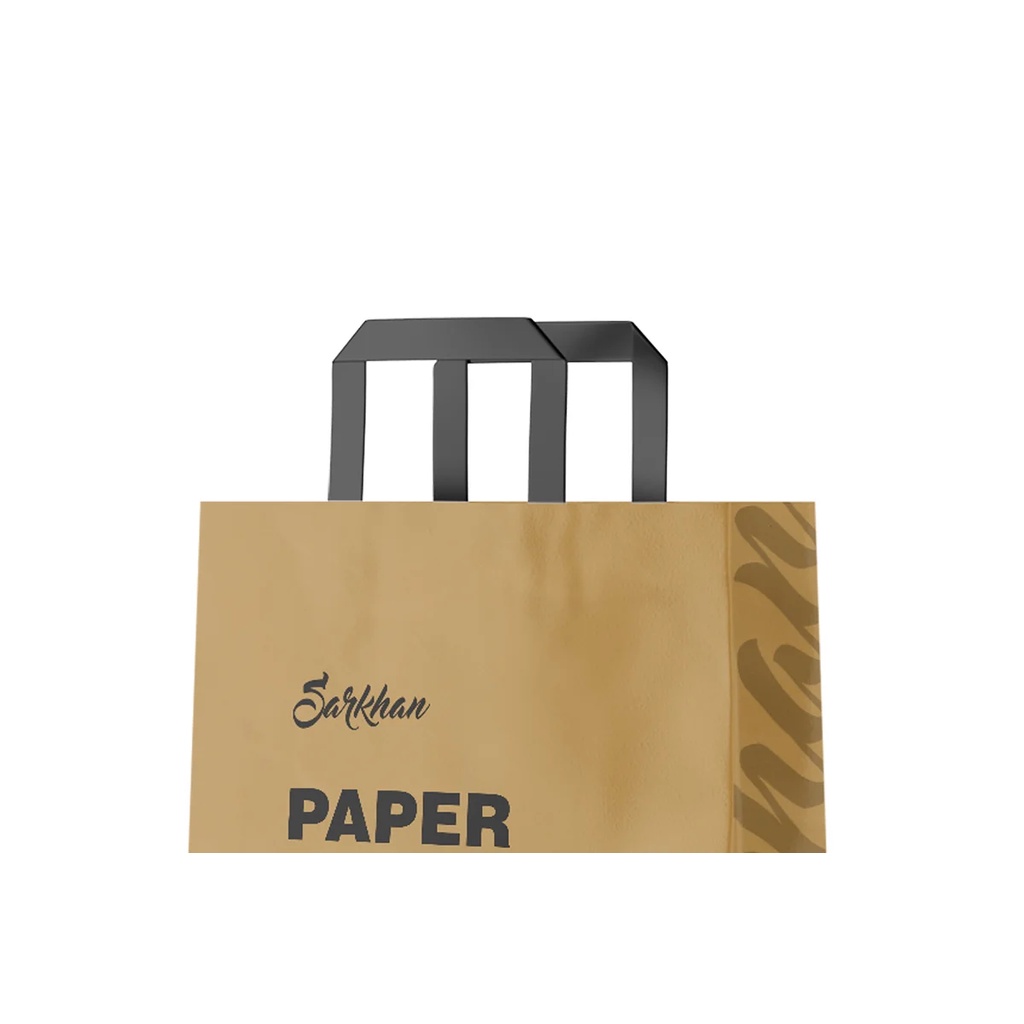 Kraft Paper Shopping Bag Mockup