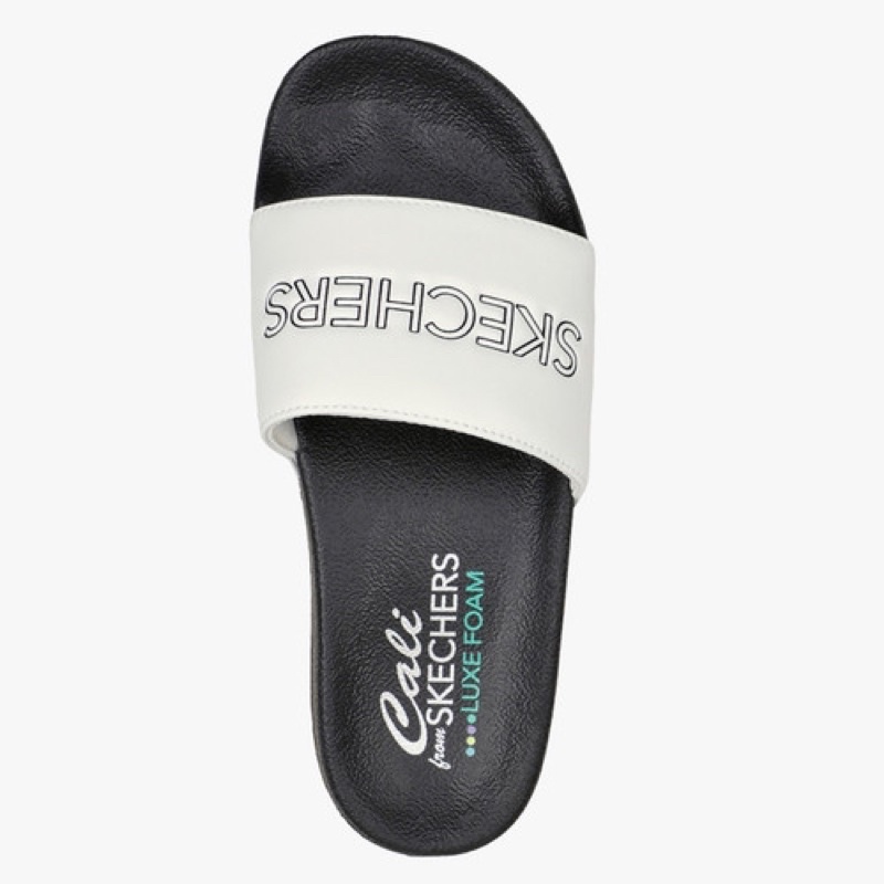 [ORI] SENDAL WANITA SKECHERS POP UPS SANDALS SKE119252WBK - 39