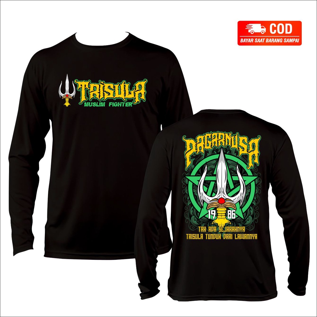 KAOS PANJANG PENCAK SILAT PAGAR NUSA DISTRO - KAOS PENDEK PAGAR NUSA ORIGINAL TERBARU