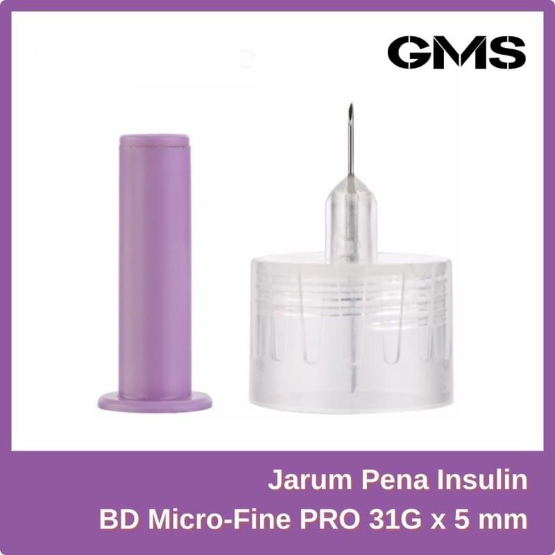 Jarum Insulin BD Microfine Unggu 5 mm 31G Eceran Per Pcs