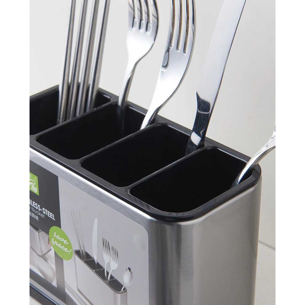 Gulegula Rak Alat Makan Sendok Garpu Dapur Cutlery Box Rack