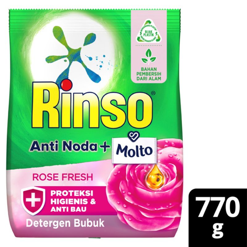 DETERJEN BUBUK POWDER DETERGENT ANTI NODA / RINSO  / DETERJEN