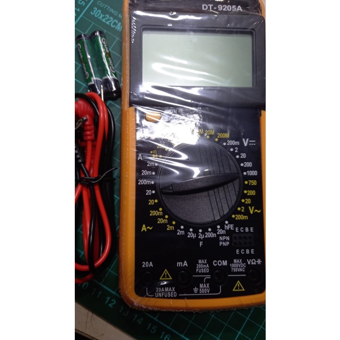 AVO METER DIGITAL DT9205/ MULTITESTER DIGITAL