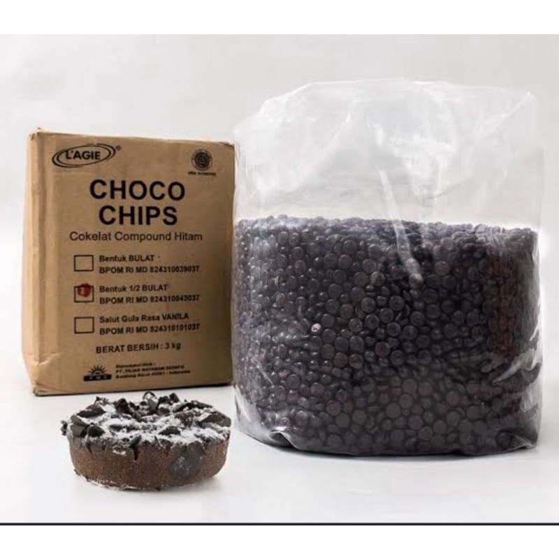 

CHOCOCHIP LAGIE SETENGAH BULAT 3 KG