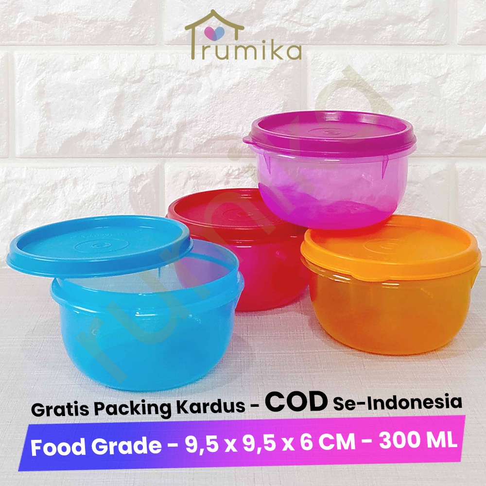 Toples Plastik Miranda 300 ml / Sealware Serbaguna Mini / Tempat MPASI Bumbu - Souvenir Food Grade