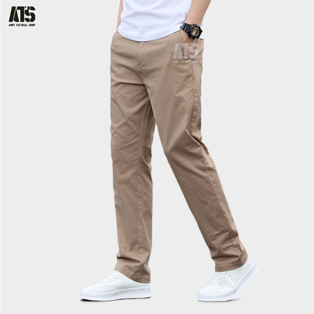 R2P - CELANA PANJANG CHINOS PRIA | Chinos Pants Regular Fit Bahan Katun Twill Premium