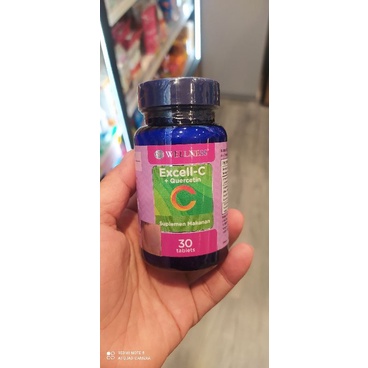Wellness vitamin c + quercetin aman dilambung