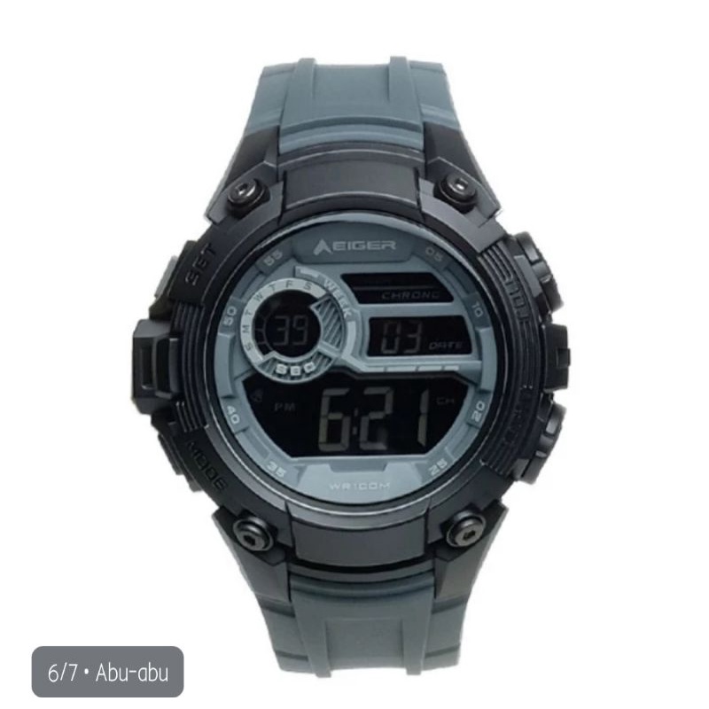 jam tangan digital eiger1989 creston original jam analog jam digital ori tanpa batre cadangan
