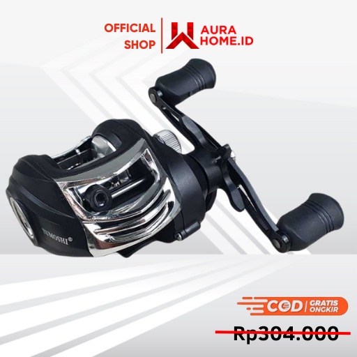 Jual Reel Pancing Baitcasting Ball Bearing Alat Katrol Kerekan Reel Rell Rel Ril