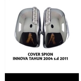 COVER SPION INNOVA LAMPU SEN BESAR 2004-2011 CHROME