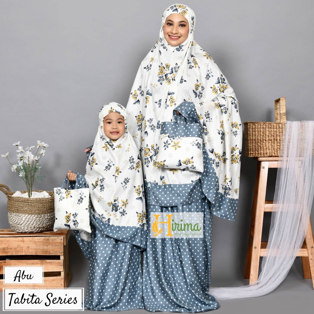 Mukena Bisa Couple Ibu dan Anak I Mukena Murah I Mukena Balita 1-2 Tahun I Mukenah Travel Anak TK SD