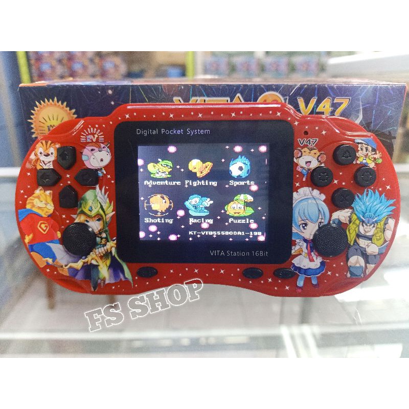 NEW!! Game  Portable Game Anak, vita station 16bit