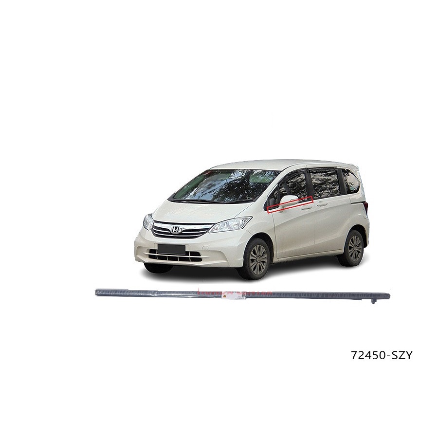 Aveiro shop - pelipit karet kaca luar depan kiri honda freed weather strip luar depan kiri honda fre