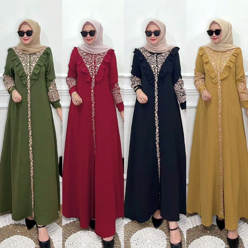 Gamis Maroko Bordir Art 1051
