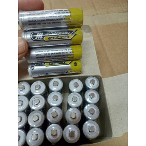 Baterai Batre Battery Cas Charge JIL A2/AA 1000 mAh 1.2V Rechargeable | cunvalla