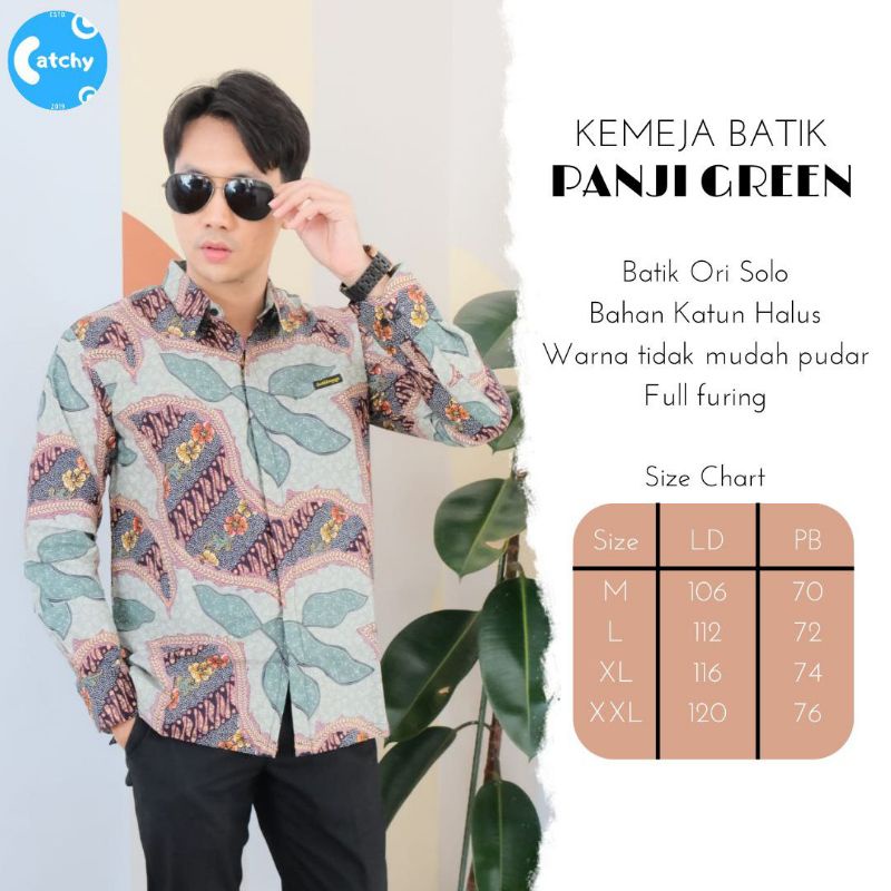 KEMEJA BATIK PRIA PANJANG / BATIK SOLO / BATIK MOTIF TERBARU