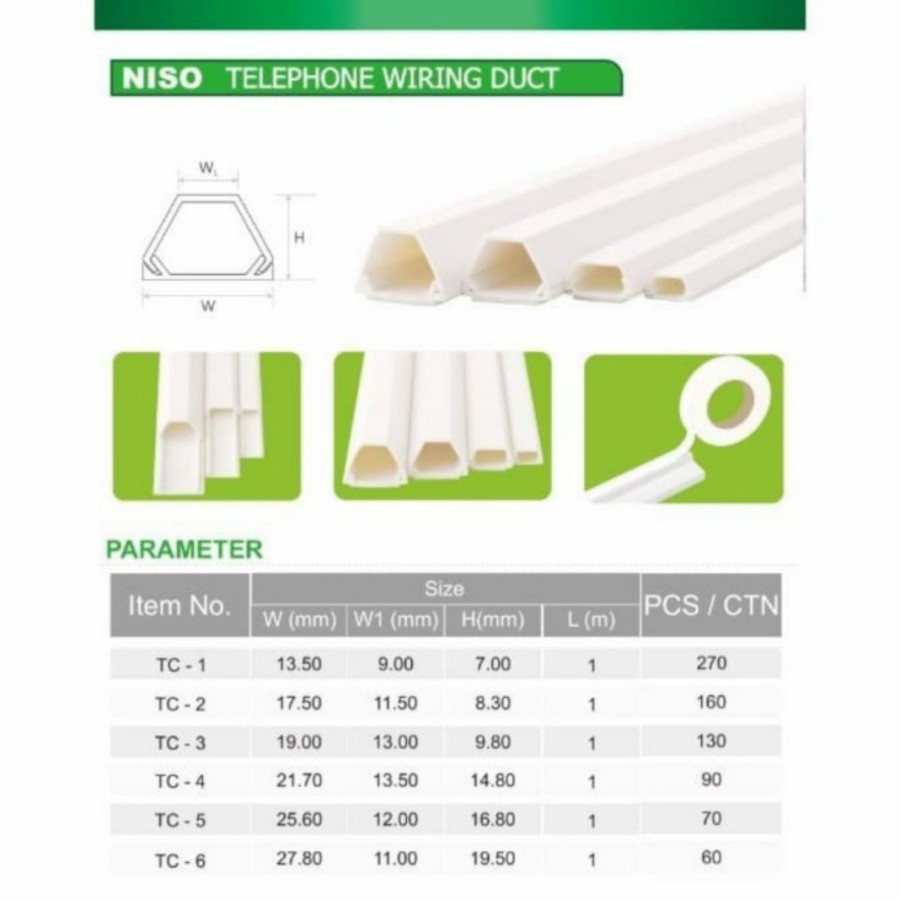 NISO TC-2 ducting Cable Protector TC 2