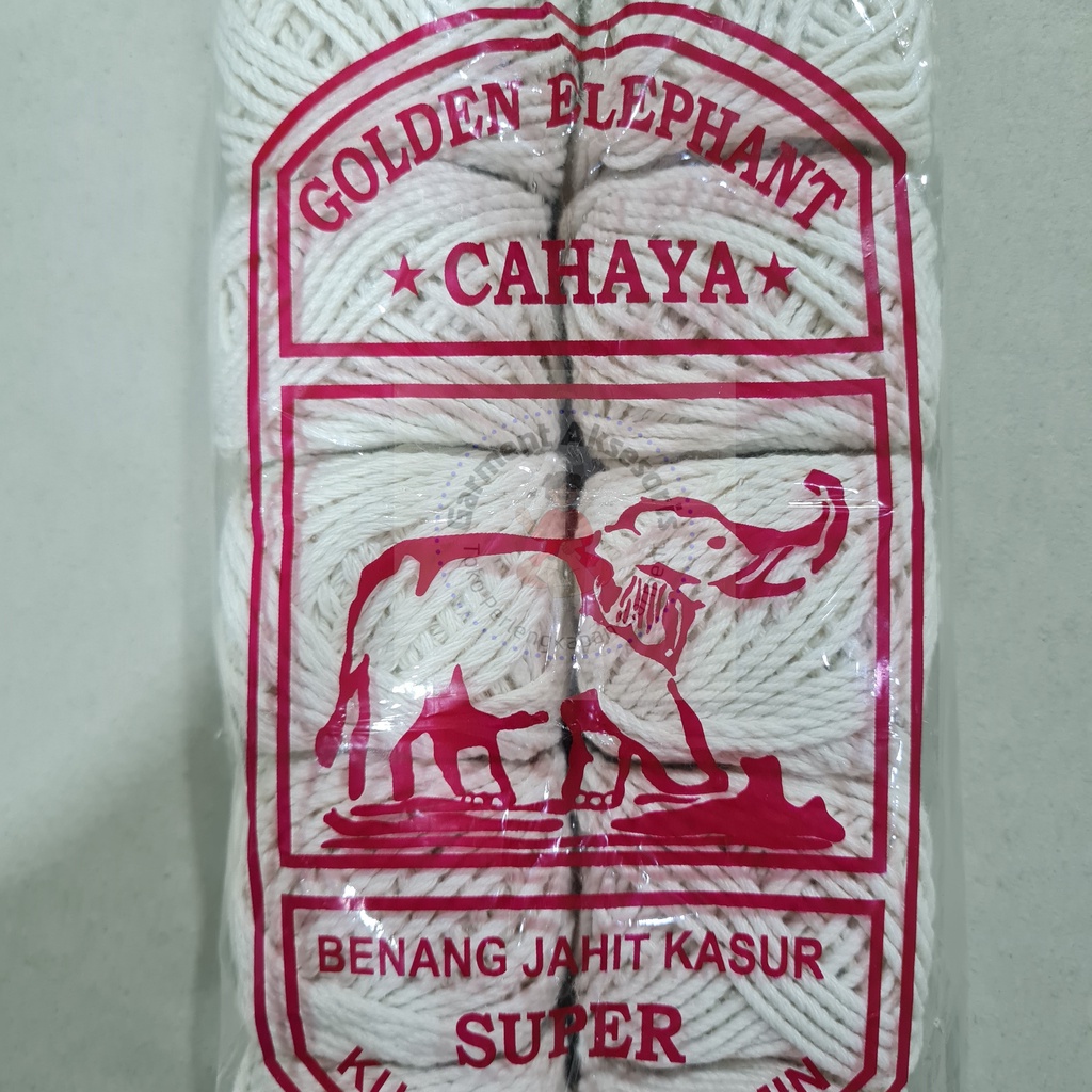 Benang Jahit Kasur Putih Golden Elephant / Tali Rami / Tali Bakcang Bak Cang / Tali Kasur Murah