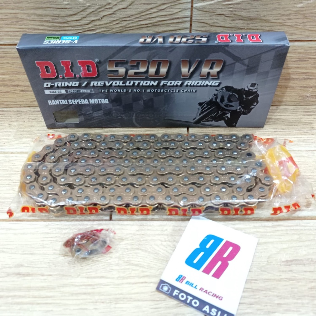 RANTAI RANTE DID VR GOLD 520-120L O-RING