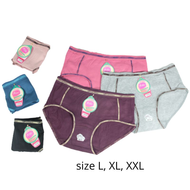 Celana Dalam Wanita Import Piaoli Premium | CD Wanita Celana Dalam Cewek Undies - 1pcs Piaoli art 2112 art 2118