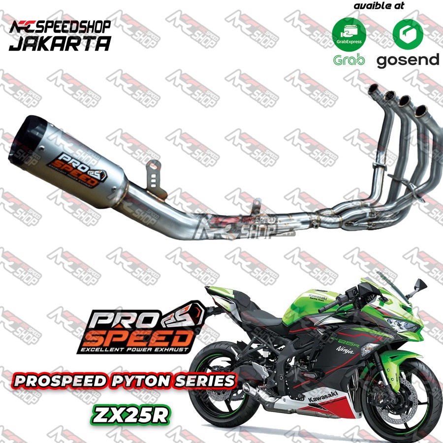 Knalpot Prospeed Phyton Kawasaki ZX25R ZX 25 R ZX 25R Fullsytem