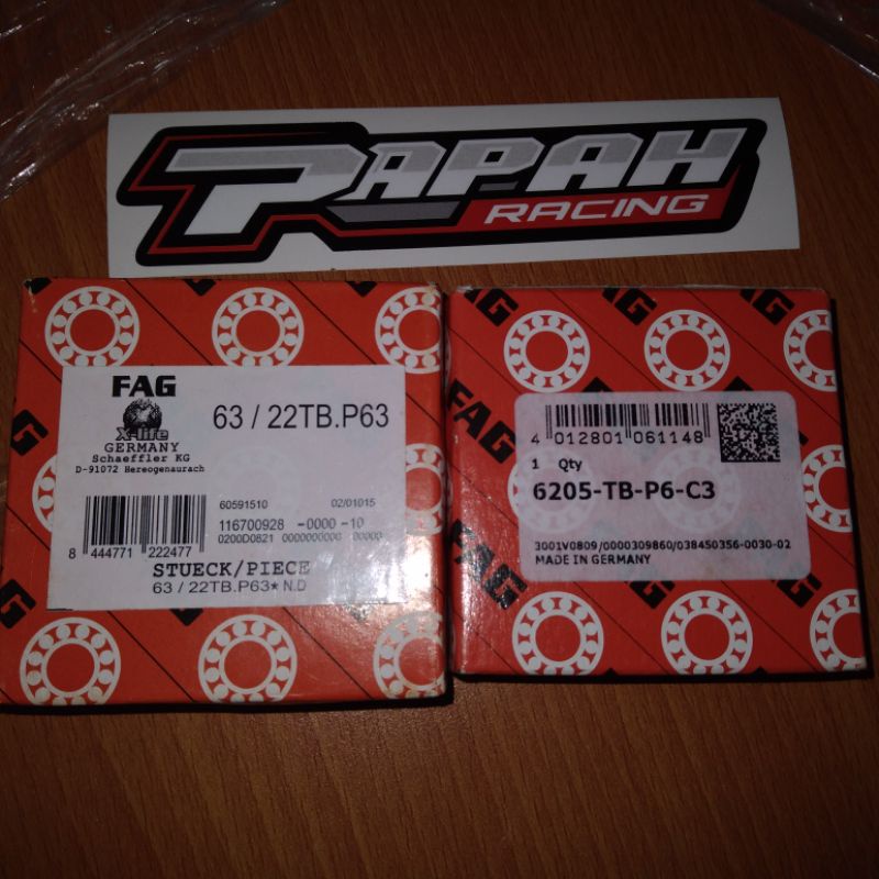 BEARING  BERING KRUK AS NINJA FAG 63/22 6205