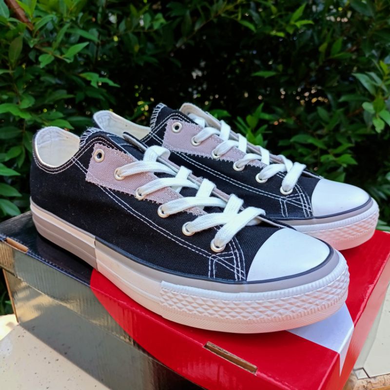 Sepatu Pria Airwalk Nester Black Original Sneakers Casual