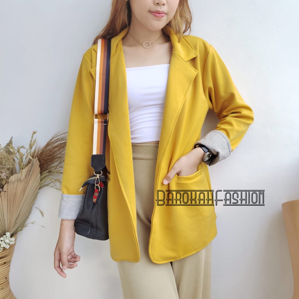 BLAZER SCUBA/BLAZER KOREA/BLAZER WANITA/BLAZER (6800)